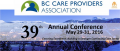 2016 Annual BC Care Providers Association Conference